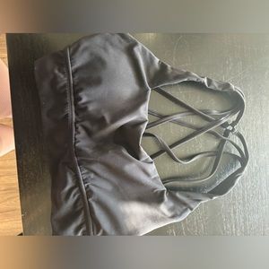 Comfortable black, sports bra